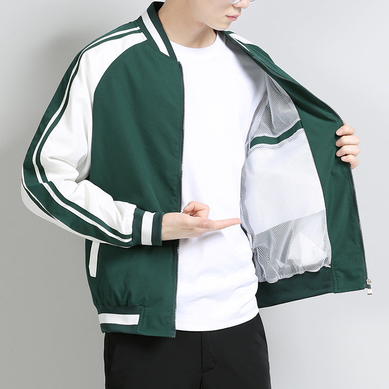 Baseball Uniform Boys Summer Thin Coat