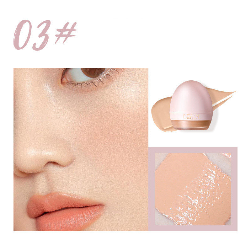 4 colors Lightweight Foundation Concealer Cream With Makeup Sponge 