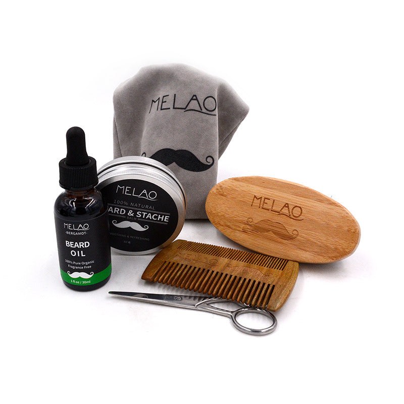 Men's beard care set of six