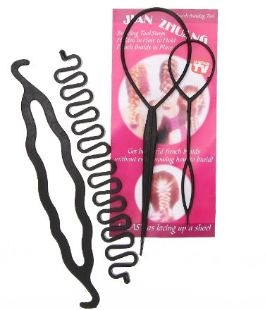 I-Braid Hair Sponge Dual Hook Hair Coils