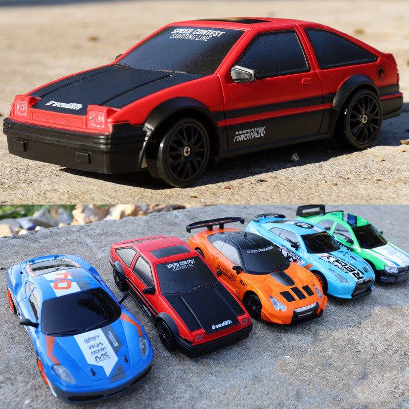 2.4G Drift RC Car 4WD RC Drift Car Toy Remote Control GTR Model AE86