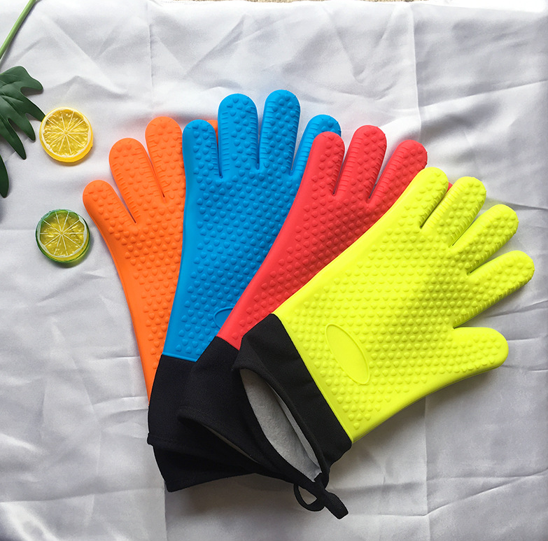 Silicone Gloves Kitchen Baking Insulation