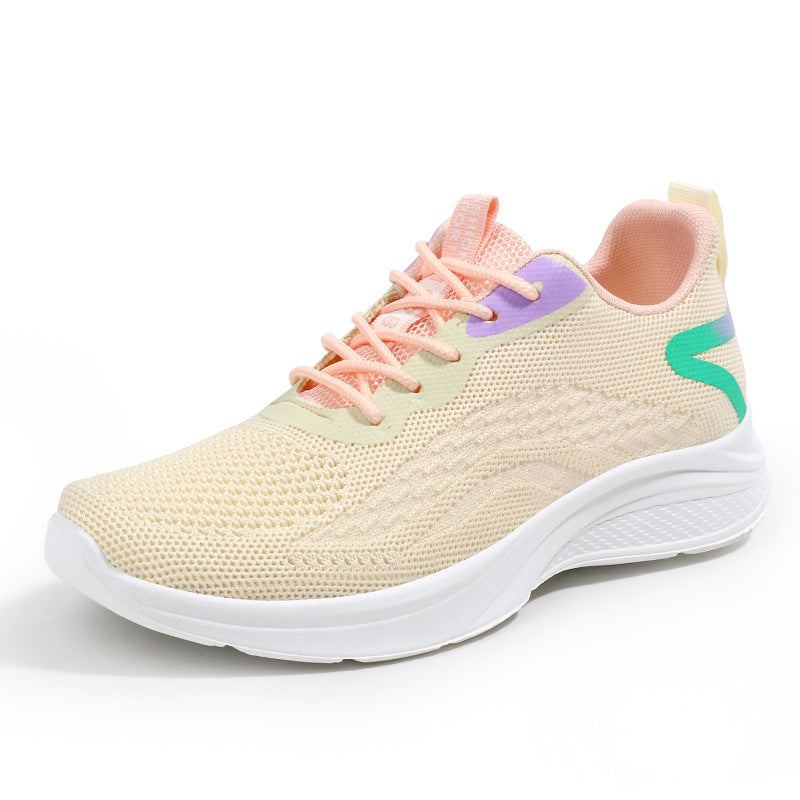 Women's Soft-soled Flyknit Sports Casual Shoes