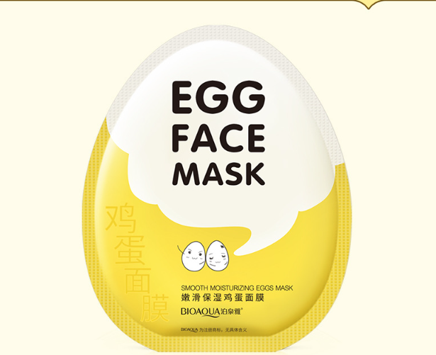 Egg Facial Oil Control Brighten Wrapped Mask