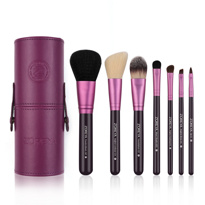 Professional makeup brush set