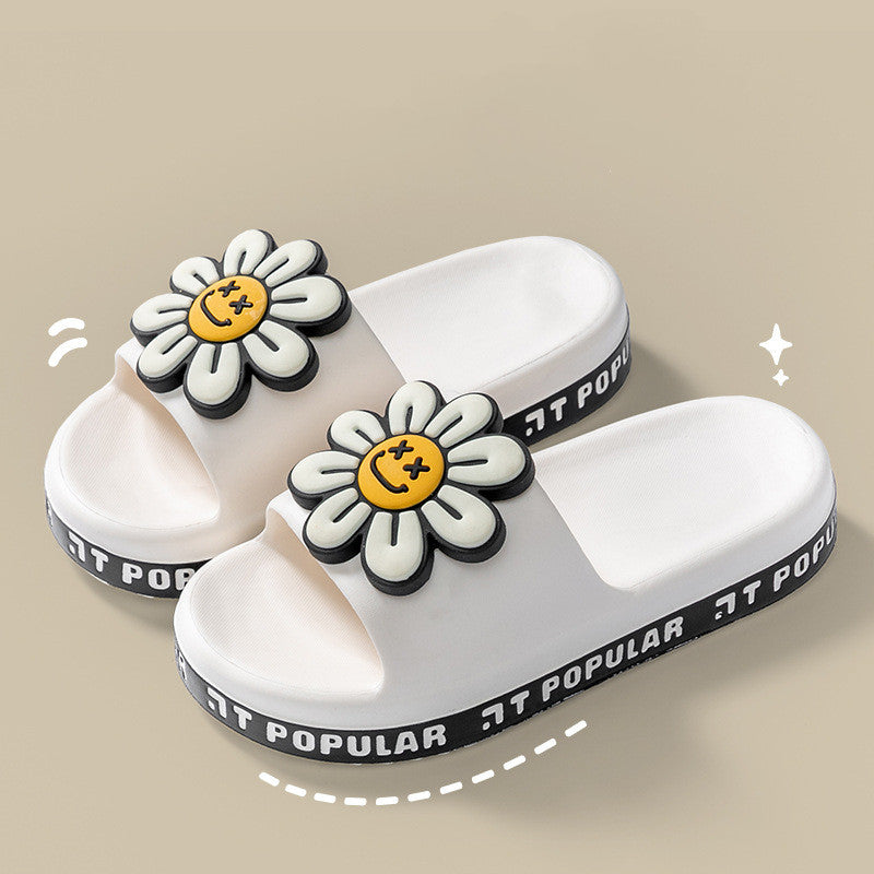 New Summer Flower Slippers for Women Anti-Slip Stylish and Comfy