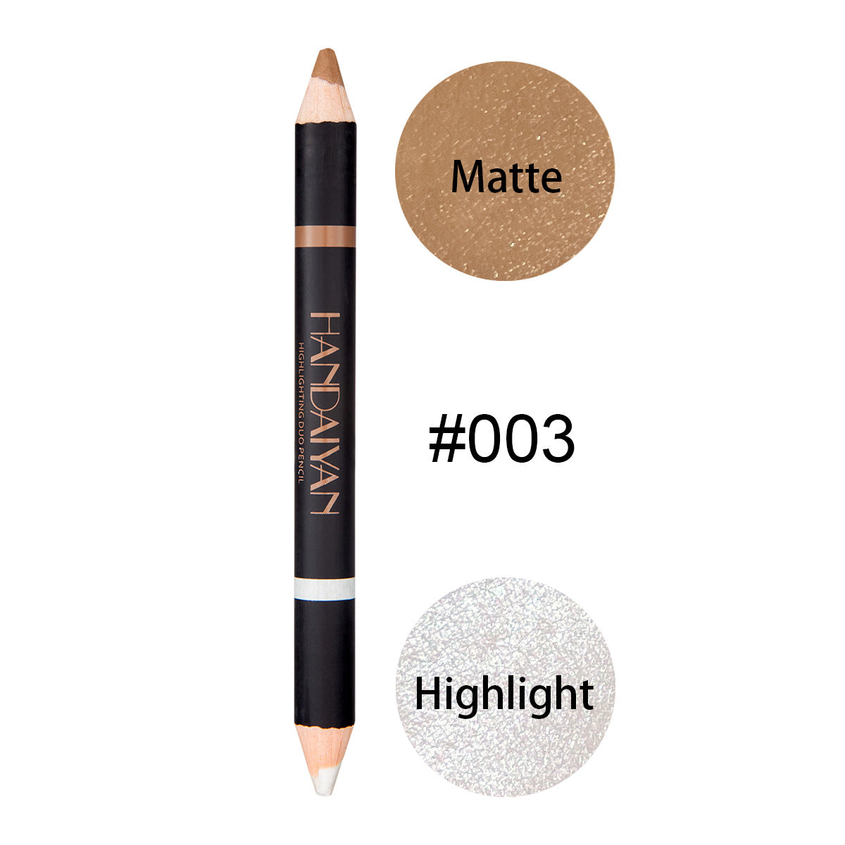 Tattoo Eyebrow 2 In 1 Double Head Eyebrow Pencil And Highlight Waterproof Lasting Eyes Black Brown Eye Brow Tint