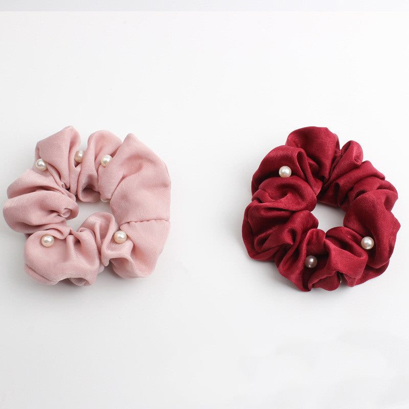 Creative rubber band fabric hair accessories hair ring