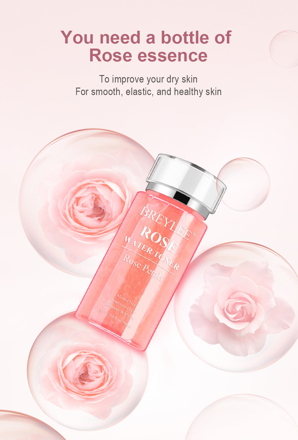 Rose Petal Water Toner