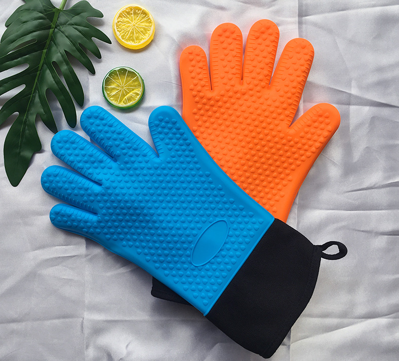 Silicone Gloves Kitchen Baking Insulation