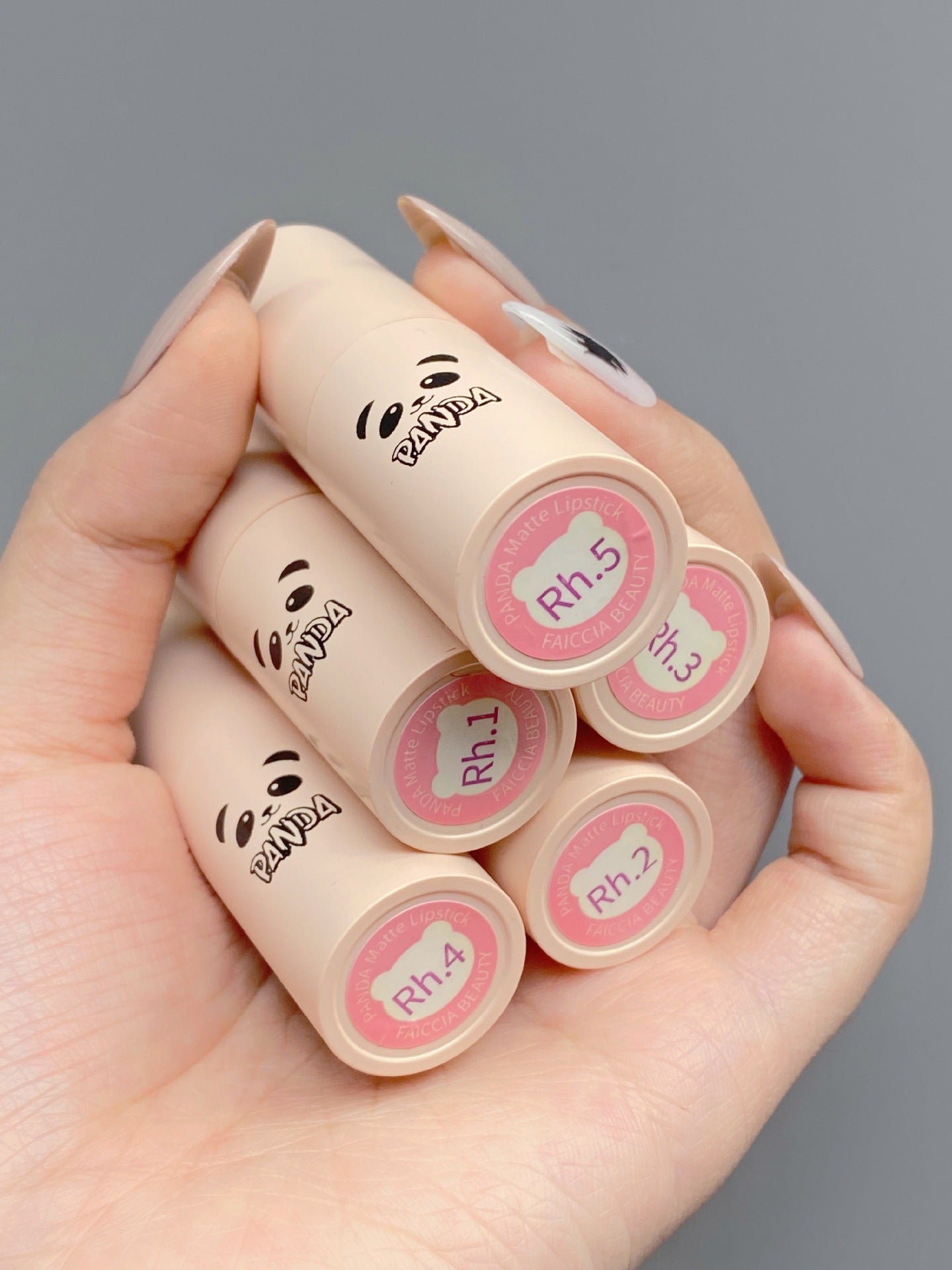 Little White Tube Lipstick Student Matte Velvet Matte Lipstick Is White