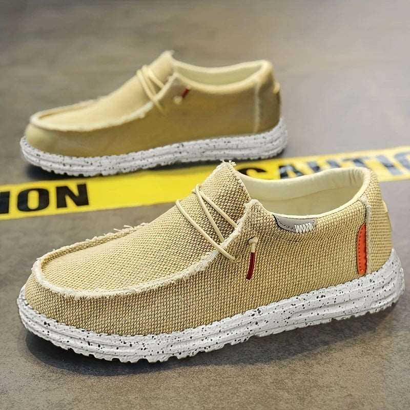 Autumn Men's Slip-on Canvas Breathable Shoes