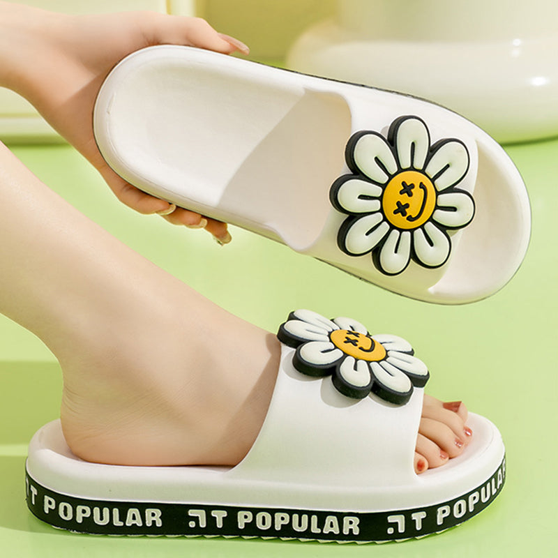 New Summer Flower Slippers for Women Anti-Slip Stylish and Comfy