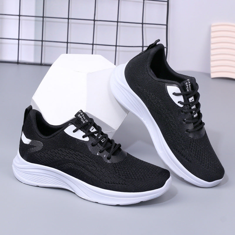 Women's Soft-soled Flyknit Sports Casual Shoes