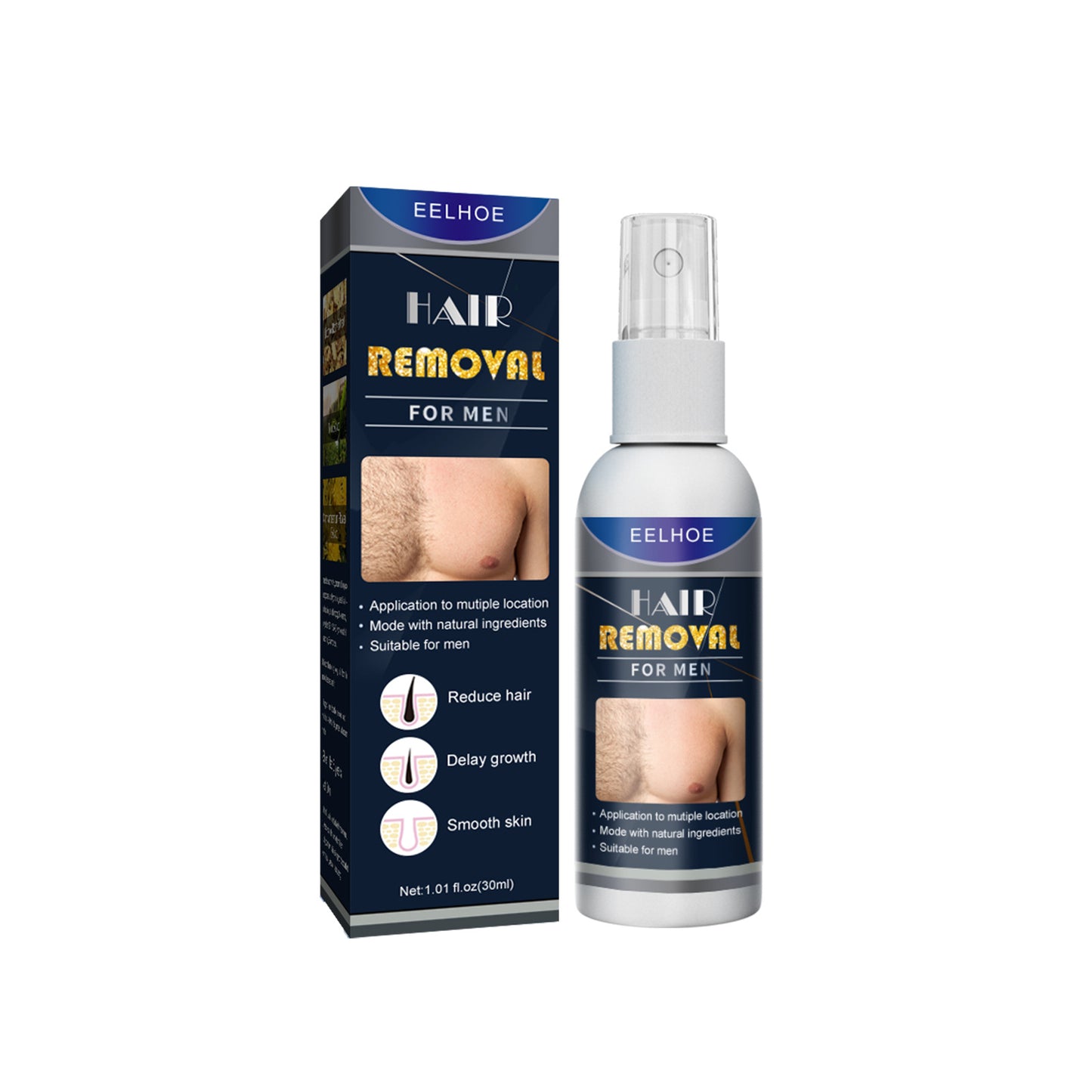 Hair Removal Spray for men