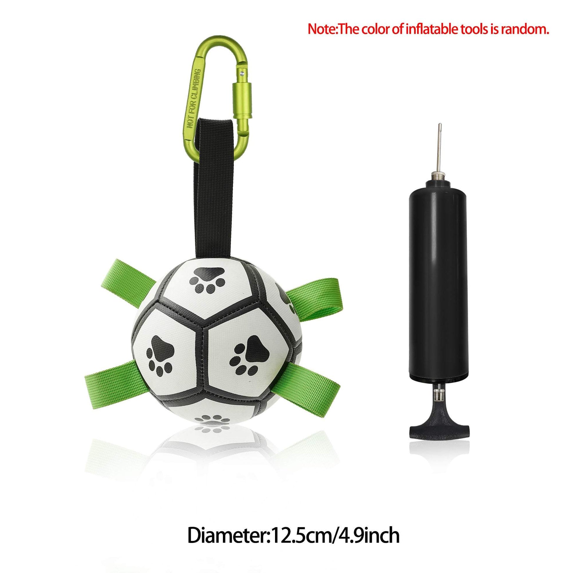 Interactive Dog Football Toy Soccer Ball Inflated Training Toy