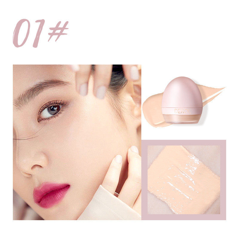 4 colors Lightweight Foundation Concealer Cream With Makeup Sponge 