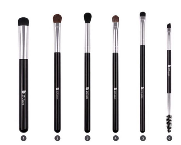 Factory direct 6 makeup brush set double head makeup brush