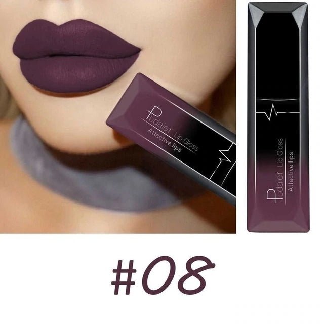 Makeup matte matte lip gloss lipstick      