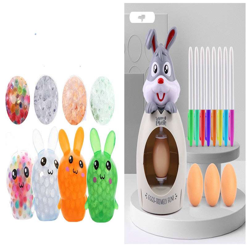 Easter Egg Decoration Coloring Kit Egg Painter Boys Girls Kids Diy Coloring Painting Gift Multicolor With Sound And Light