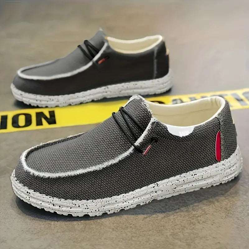 Autumn Men's Slip-on Canvas Breathable Shoes