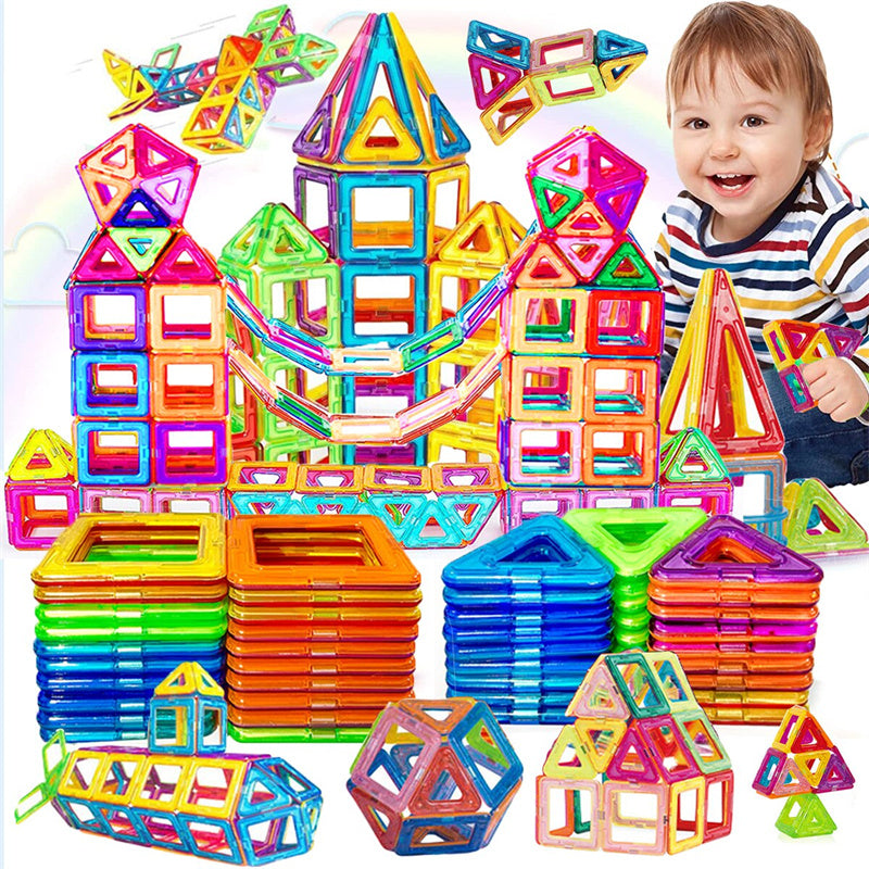 Magnetic Building Blocks for Kids DIY Magnets Construction Set