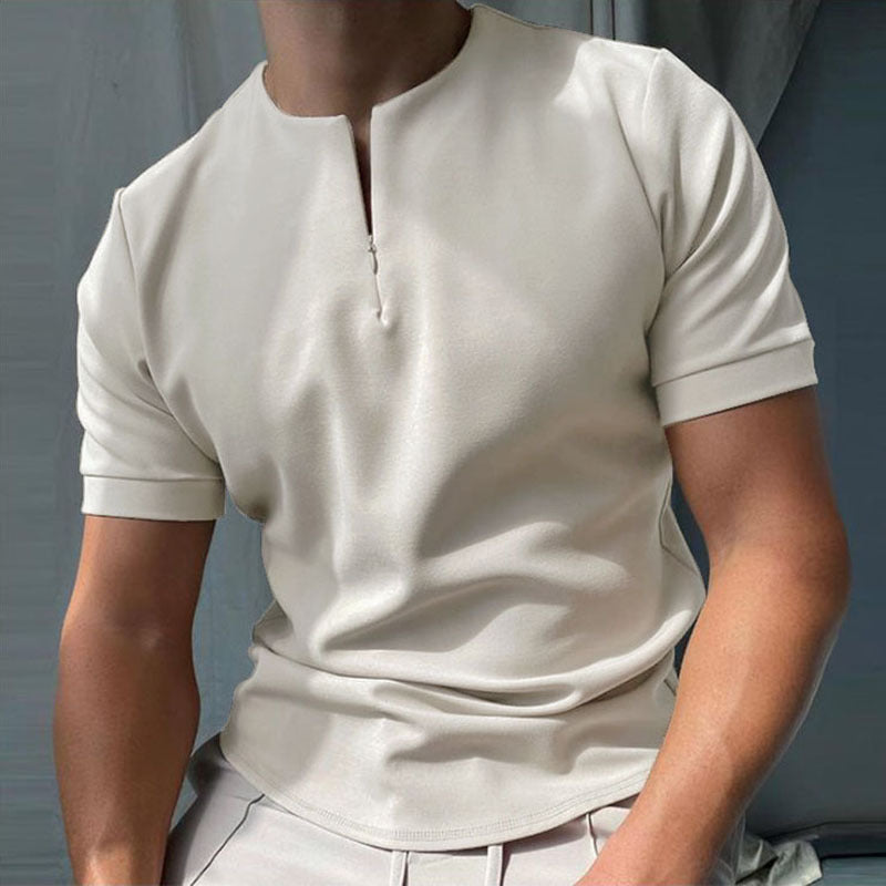 Polo Shirt Short-Sleeved Summer Shirt Brand Man Clothing