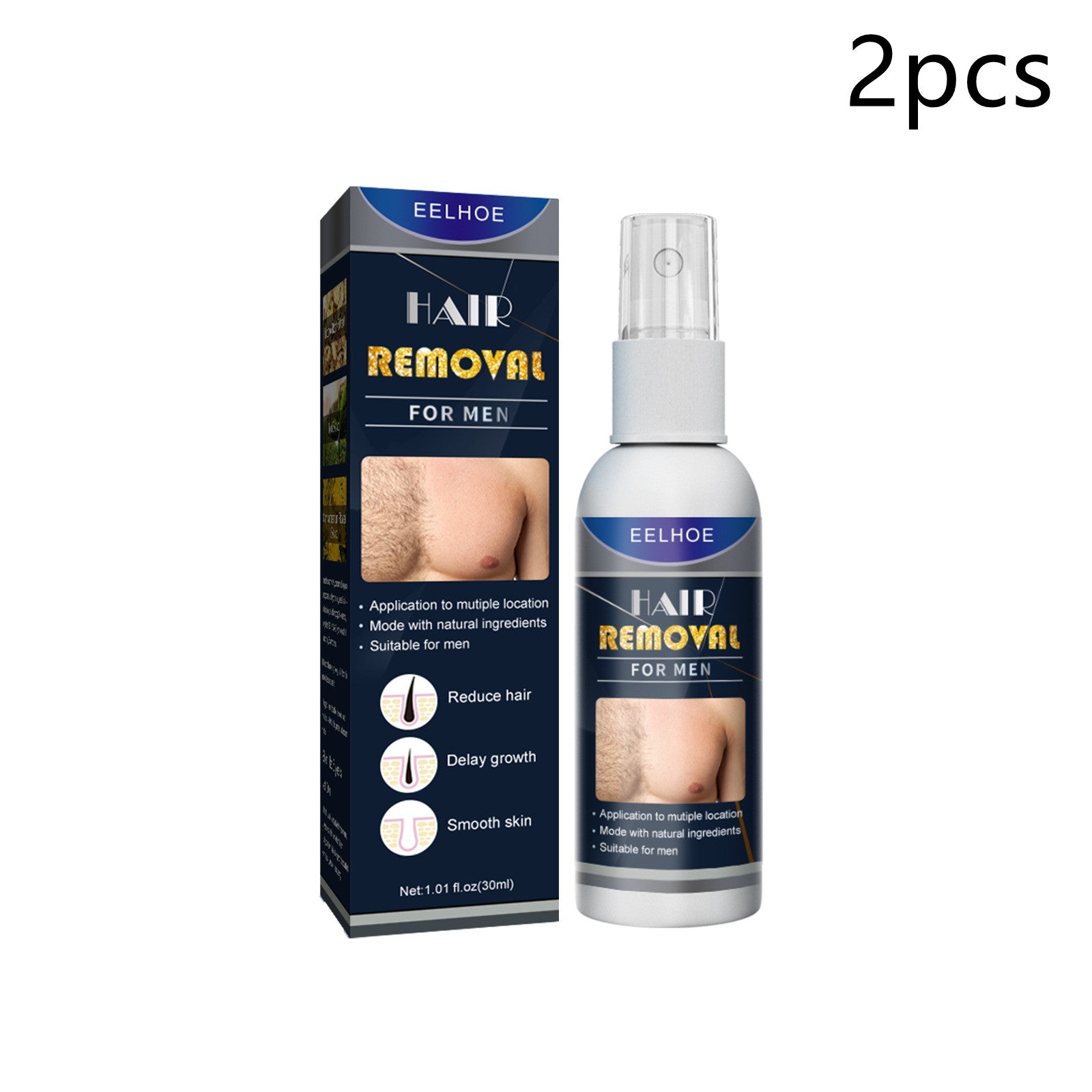 Hair Removal Spray for men