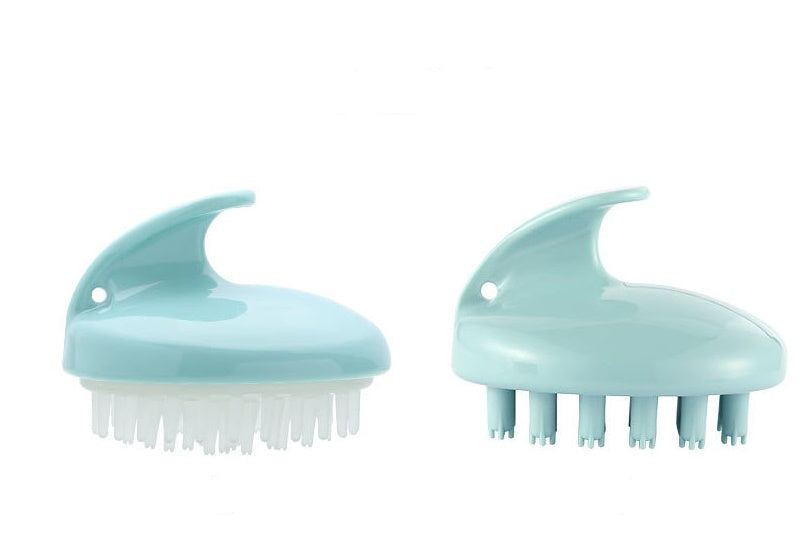 Silicone shampoo comb