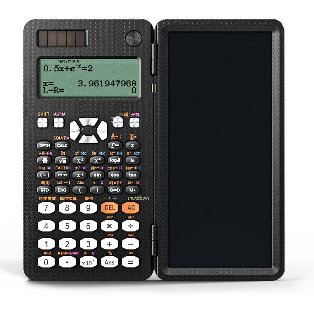 2 In 1 Foldable Scientific Calculators Handwriting Tablet