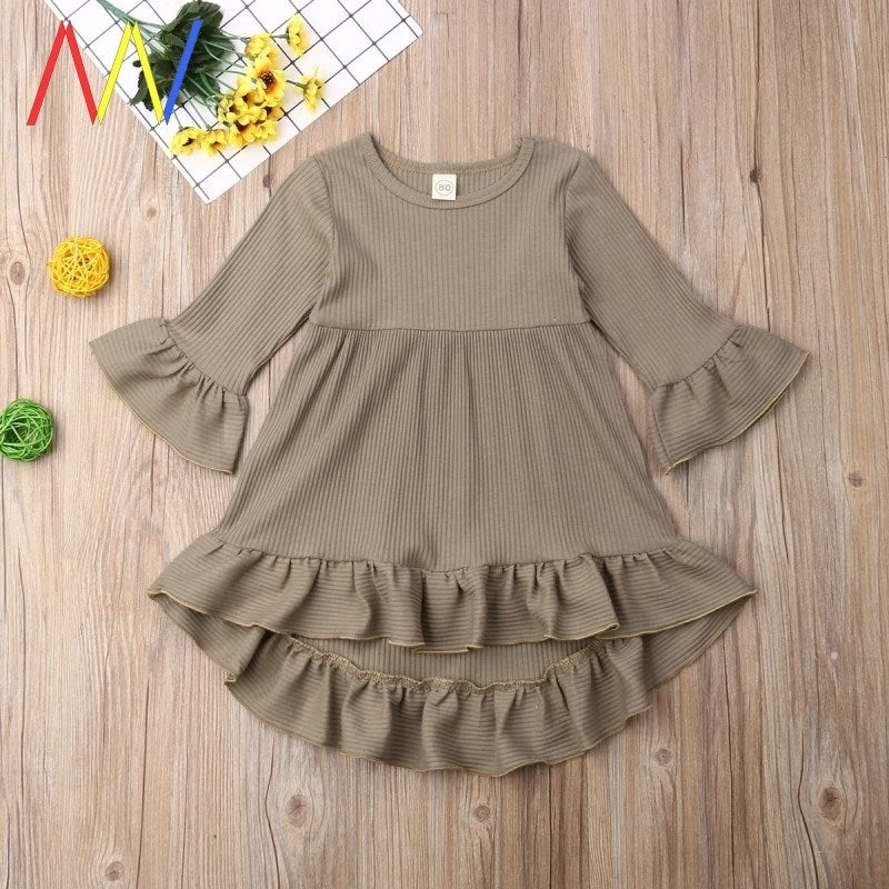 Jeans Kids Elegant Shirts Clothes Girls Dress For Girl