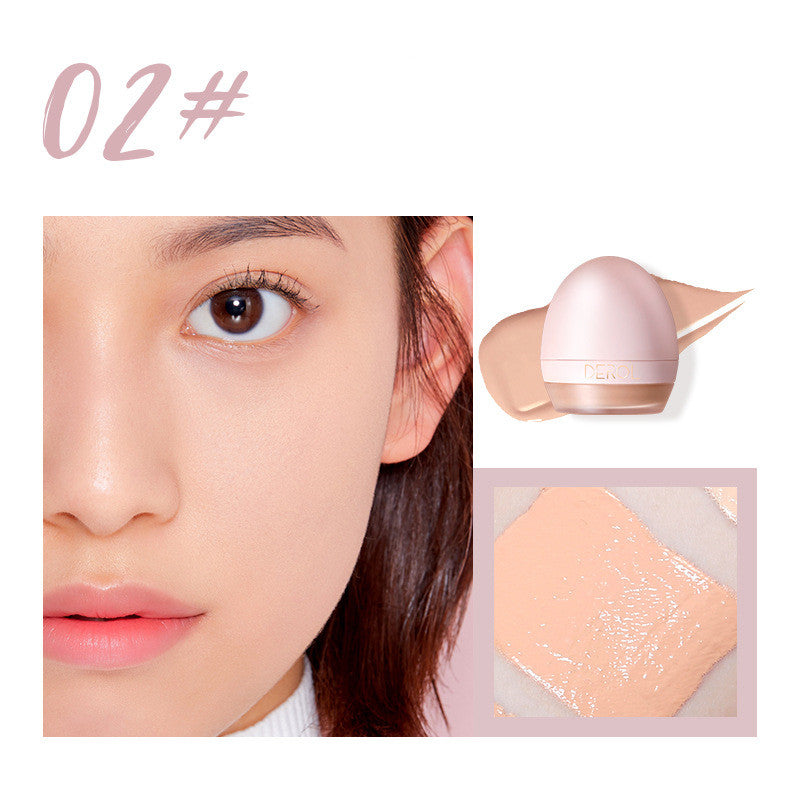 4 colors Lightweight Foundation Concealer Cream With Makeup Sponge 