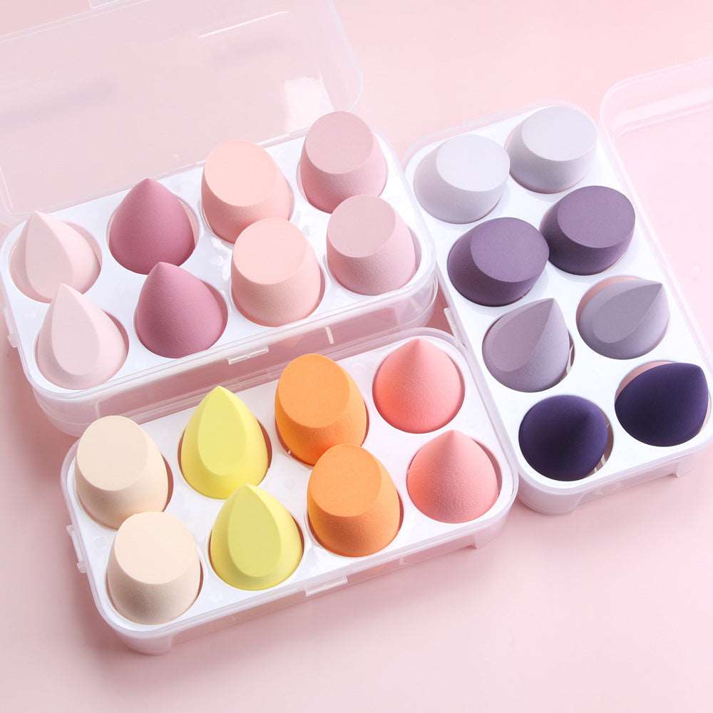 Beauty Egg Set Is Soft No Powder Puff Boxed