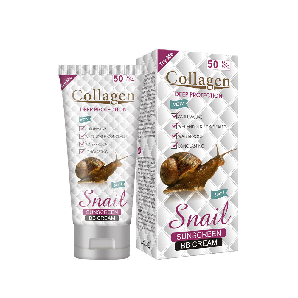 Snail Collagen Face Whitening Cleansing Repair Set