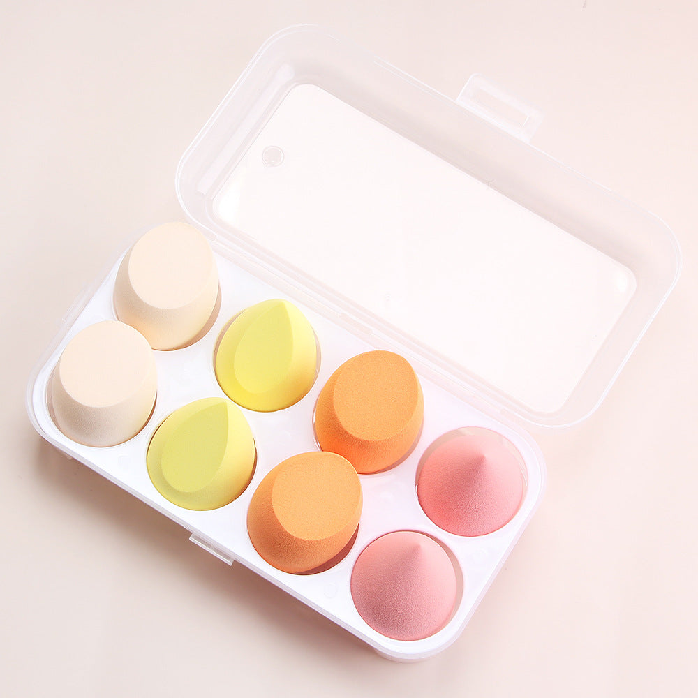 Beauty Egg Set Is Soft No Powder Puff Boxed