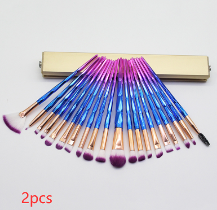 Diamond Colorful Beauty Makeup Brush Utensils