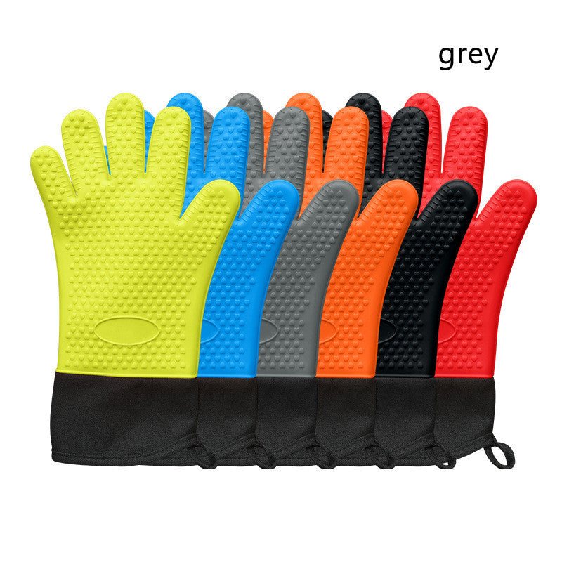 Silicone Gloves Kitchen Baking Insulation