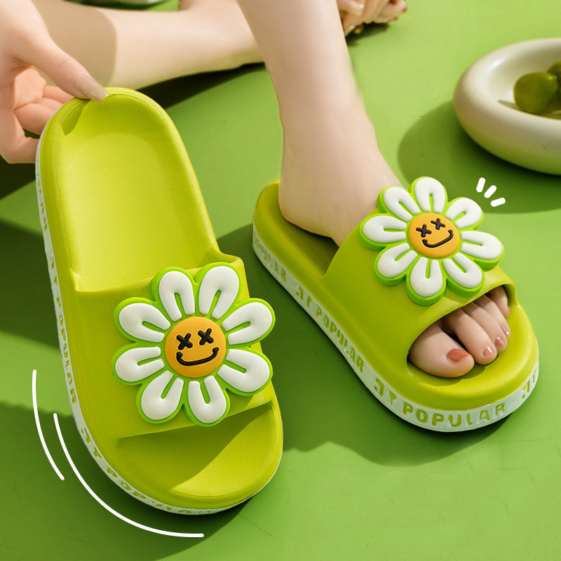 New Summer Flower Slippers for Women Anti-Slip Stylish and Comfy