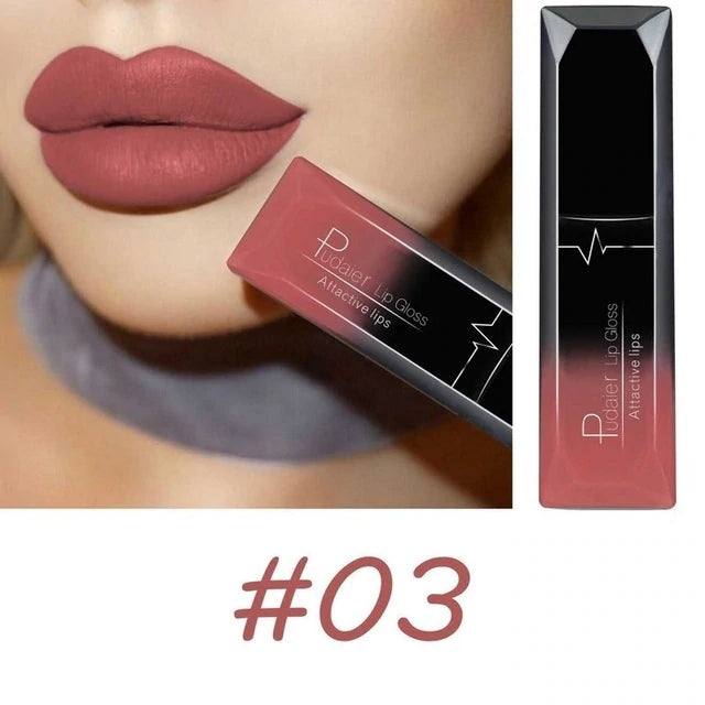 Makeup matte matte lip gloss lipstick      