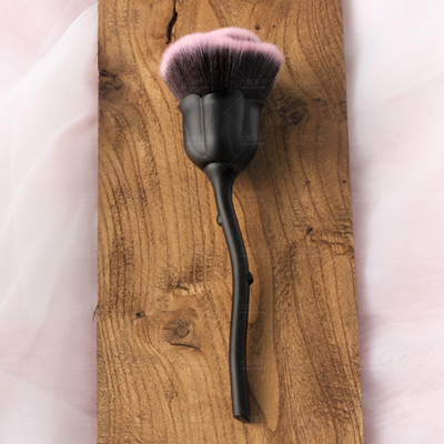 Single Rose Makeup Brush Nail Powder Dust Removal