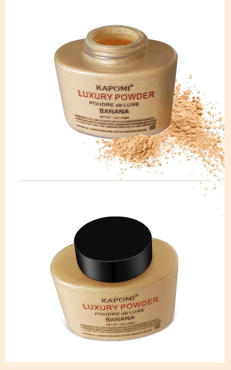 Banana Makeup Loose Powder