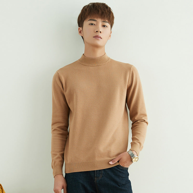 Men's Turtleneck Sweater Korean Fashion