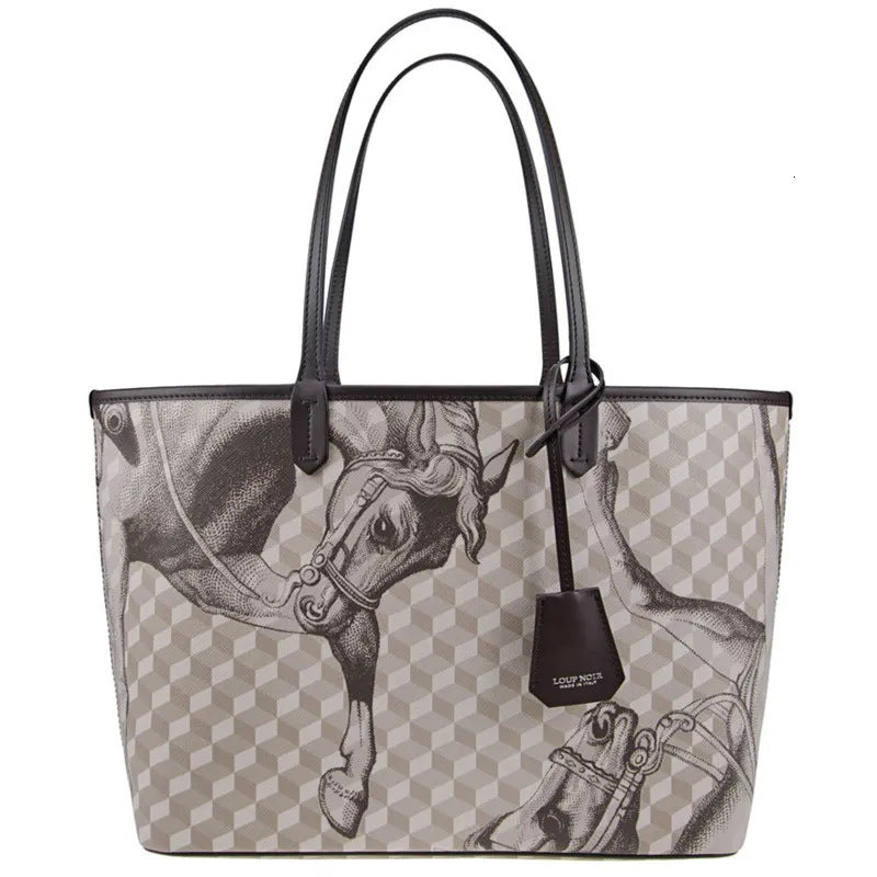 Retro Large Capacity Handbag Women's Tote Bag