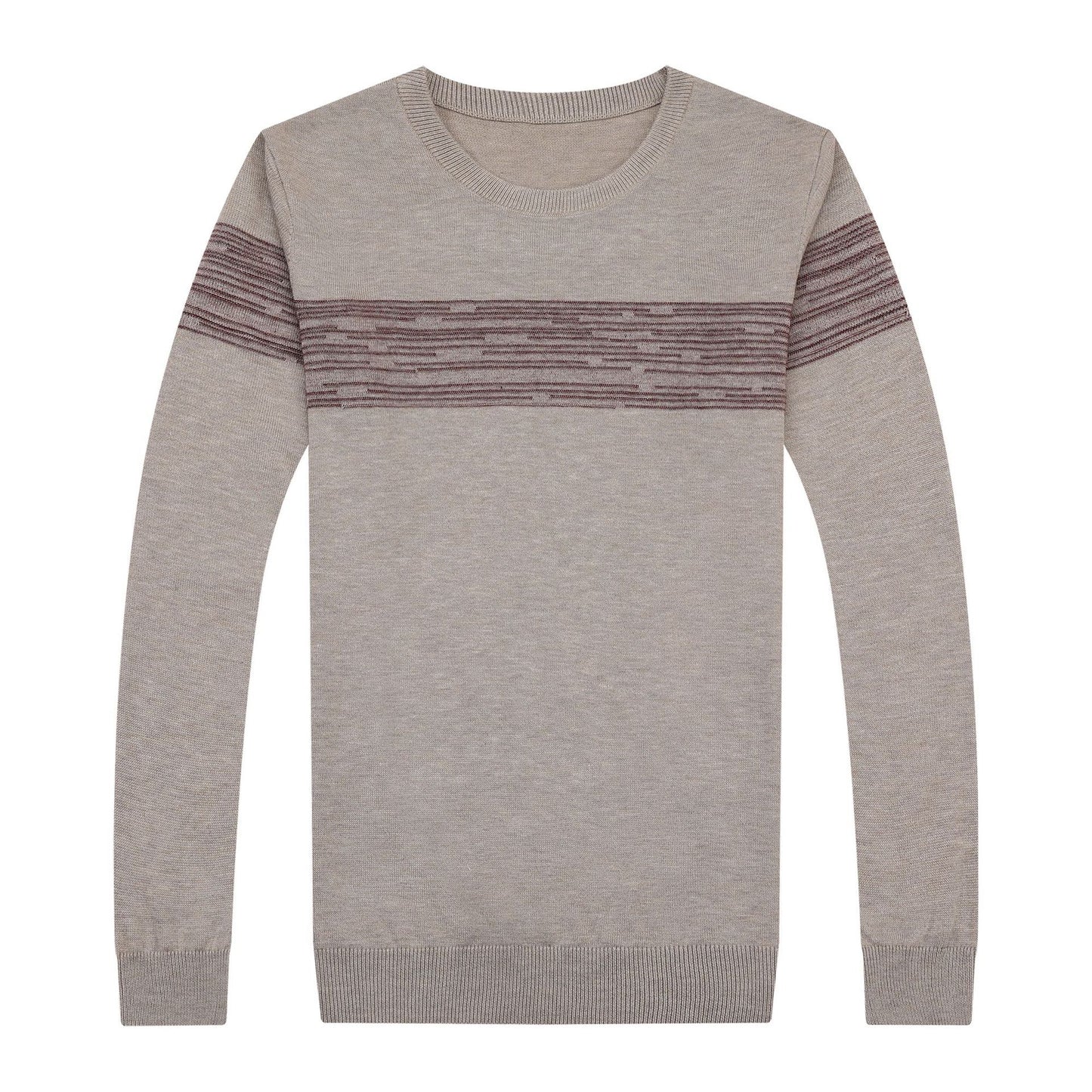 Winter Sweater Long Sleeve Men's Sweater Straight