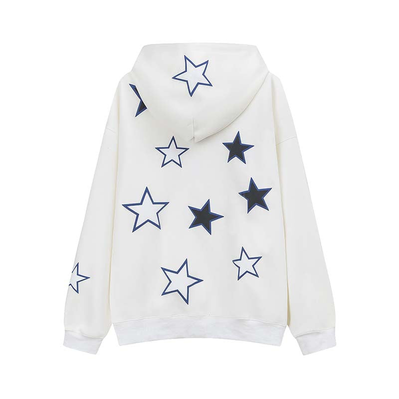 XINGX Three-dimensional Foam Letter Hooded Sweater