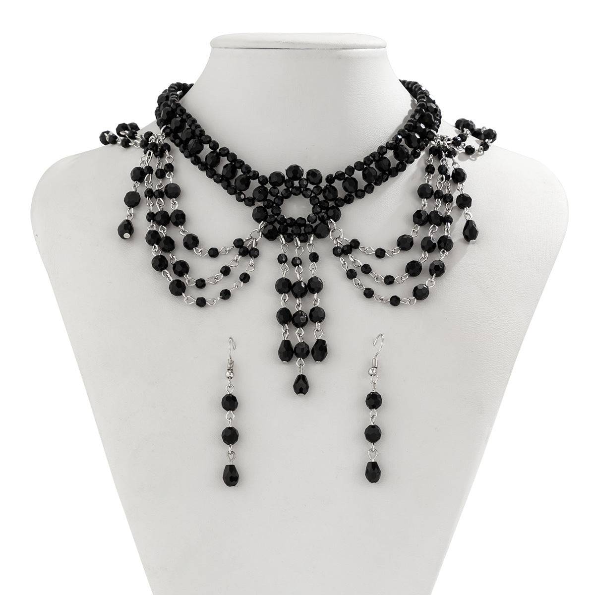 Gothic Beaded Weave The Crystal Set  