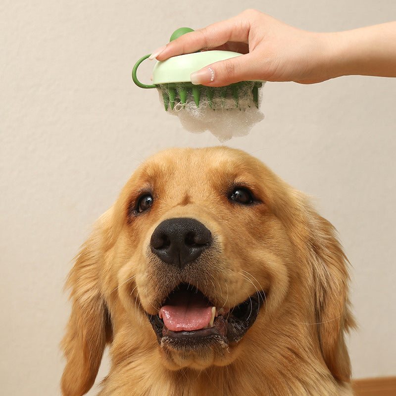 Soft Silicone Pets Hair Remover Comb Handheld Bath For Pet Products