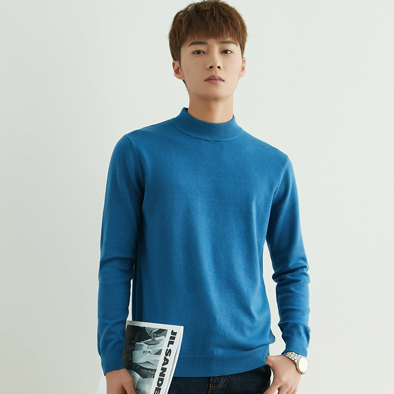 Men's Turtleneck Sweater Korean Fashion