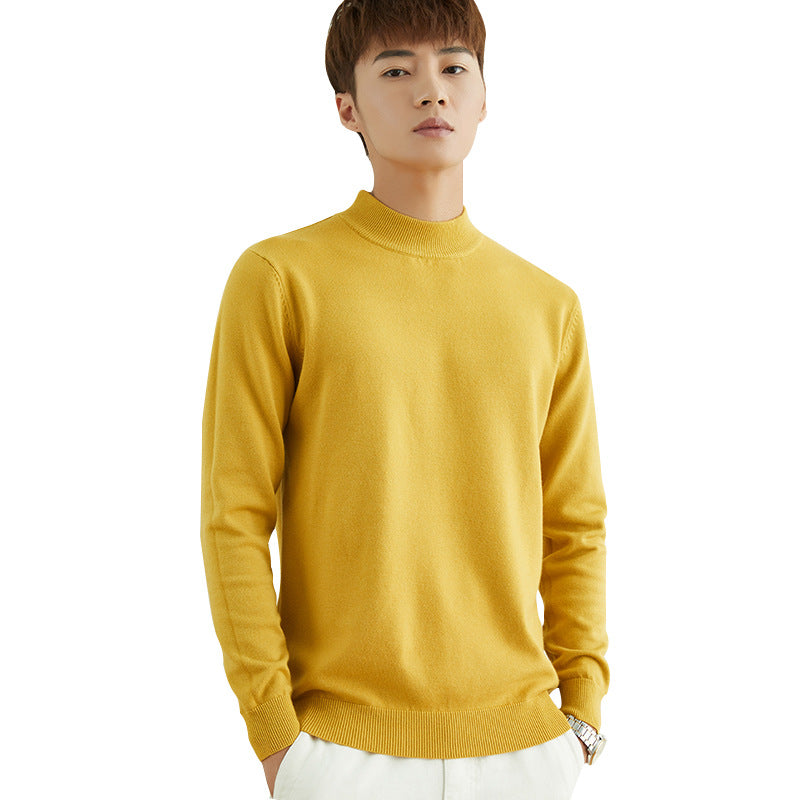 Men's Turtleneck Sweater Korean Fashion