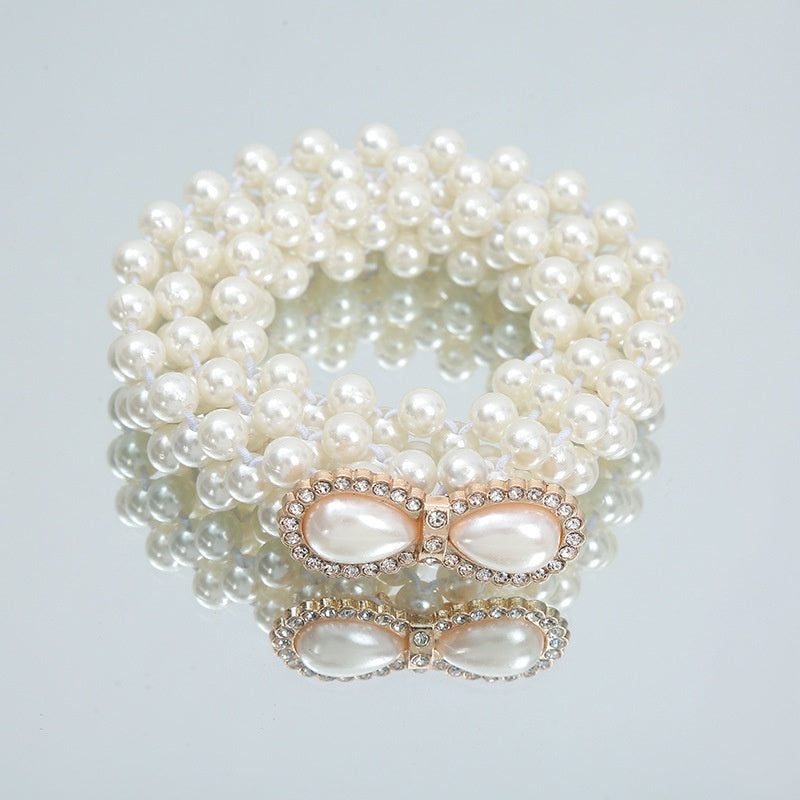 Fashion Jewelry Women's White Pearl Waist Chain Decoration